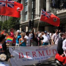 Bermudians In 2010 UK Gay Pride Parade